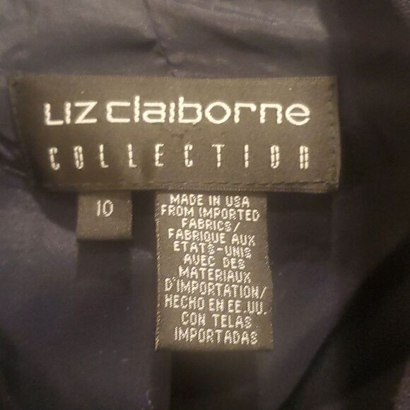Liz Claiborne Womens Vintage Blazer Size 10 - Picture 3 of 5